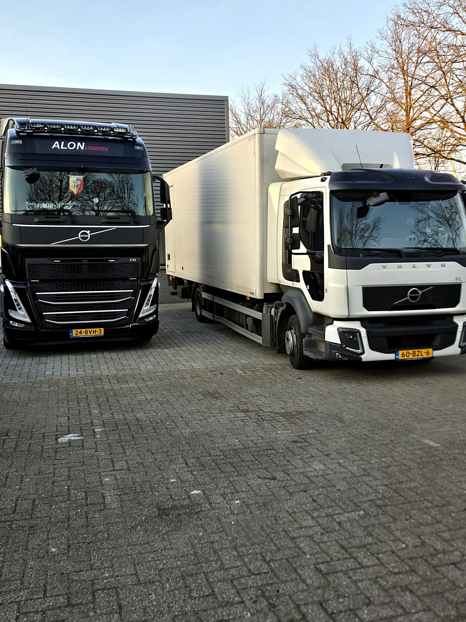 Alon Logistics vrachtwagen CE — Volvo trekkers voor zwaar transport